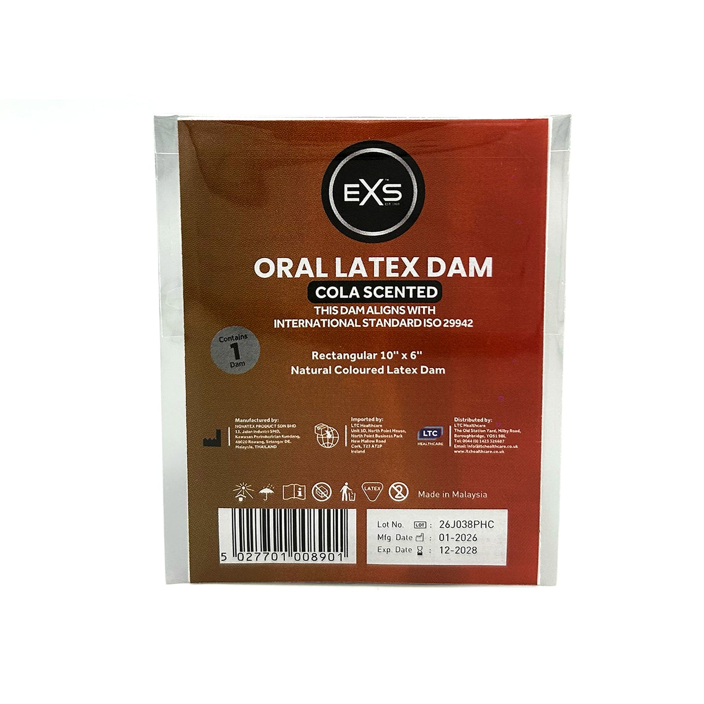 EXS Mixed Scented Oral Dams
