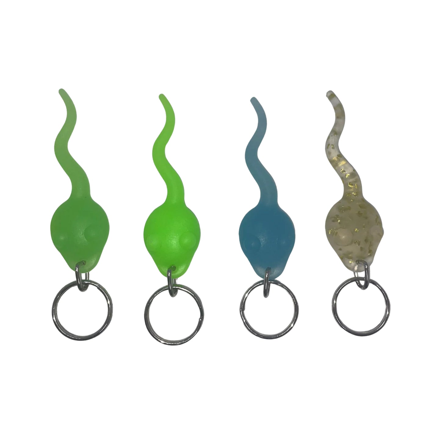 EXS Sperm Keyring Mixed Colours
