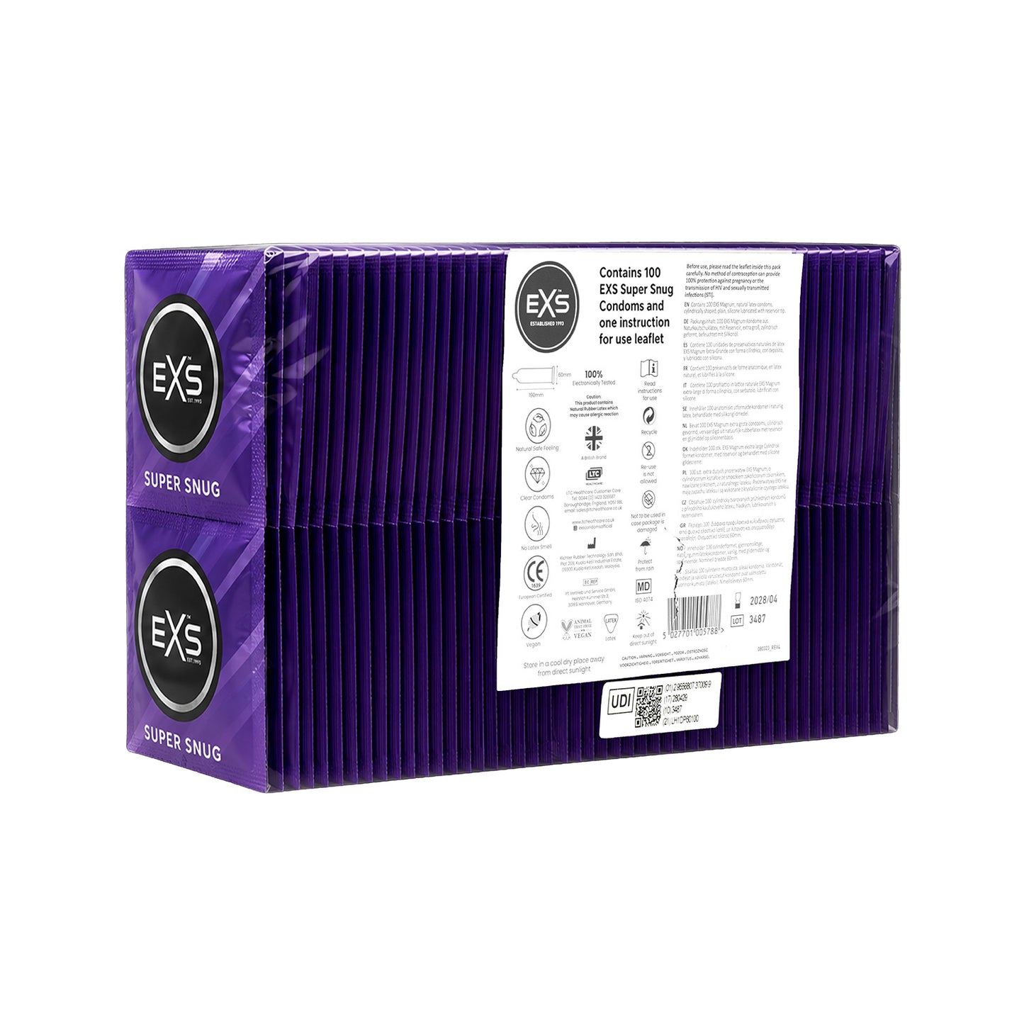 EXS Super Snug Fit 47mm Condoms