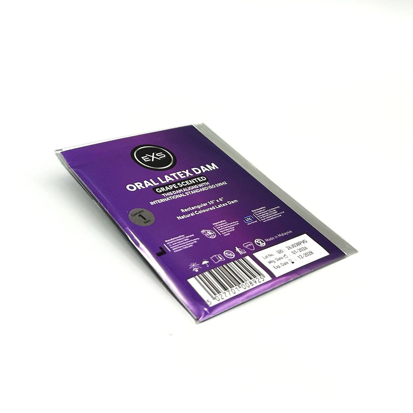 EXS Grape Flavoured Oral Dams