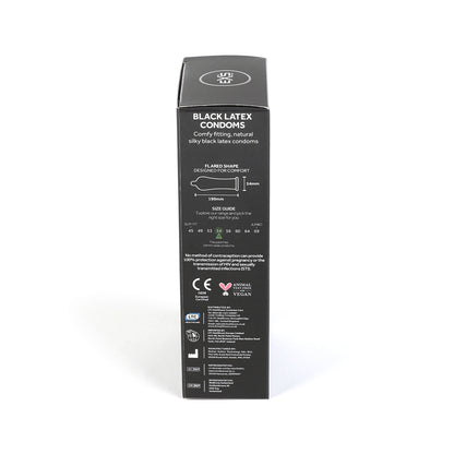 EXS Black Latex Condoms