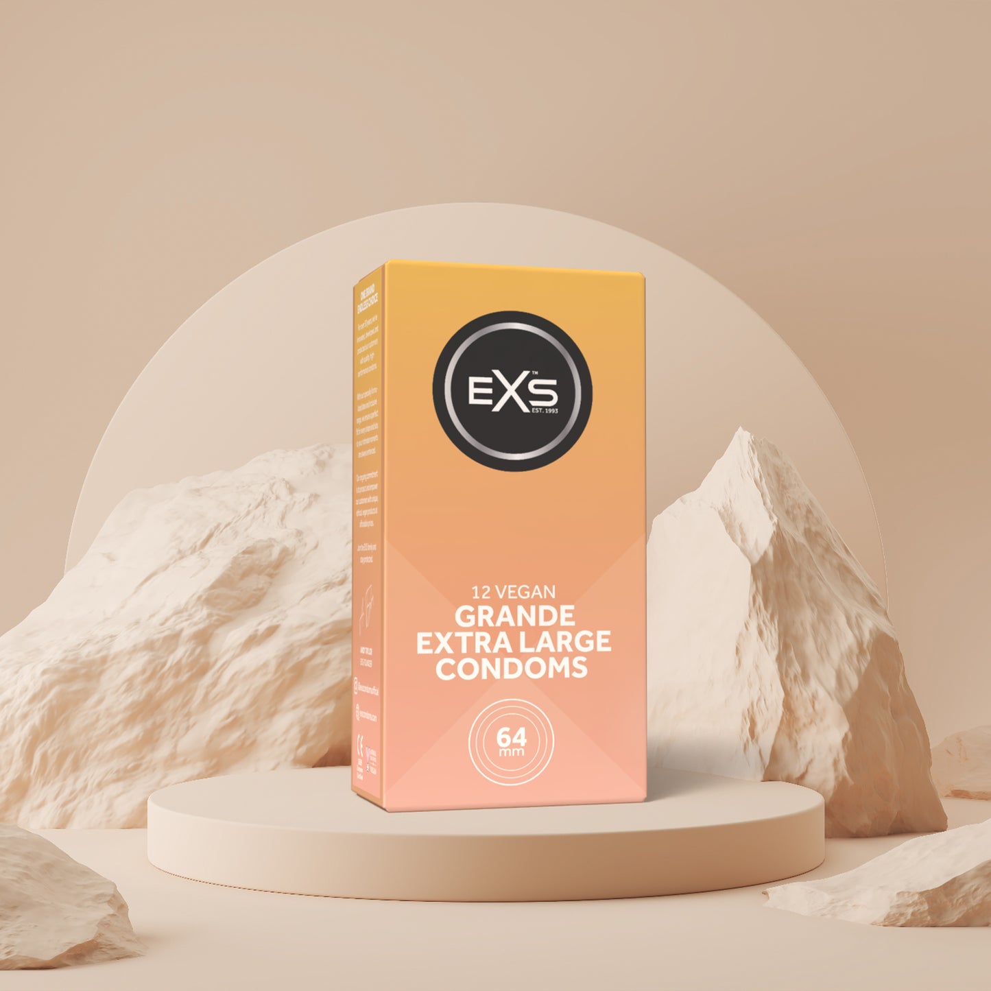 EXS Grande XL 64mm Condoms