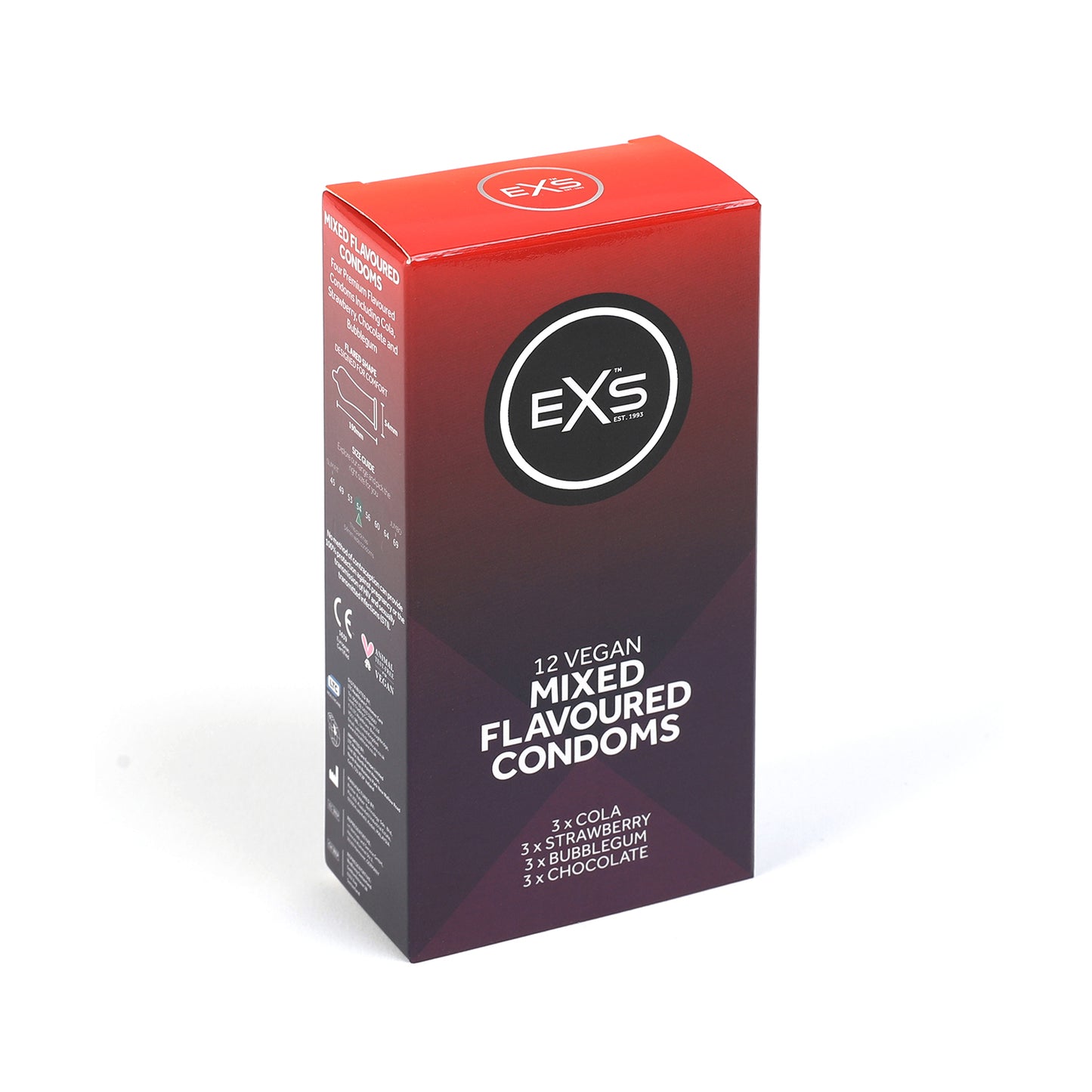 EXS Mixed Flavoured Condoms