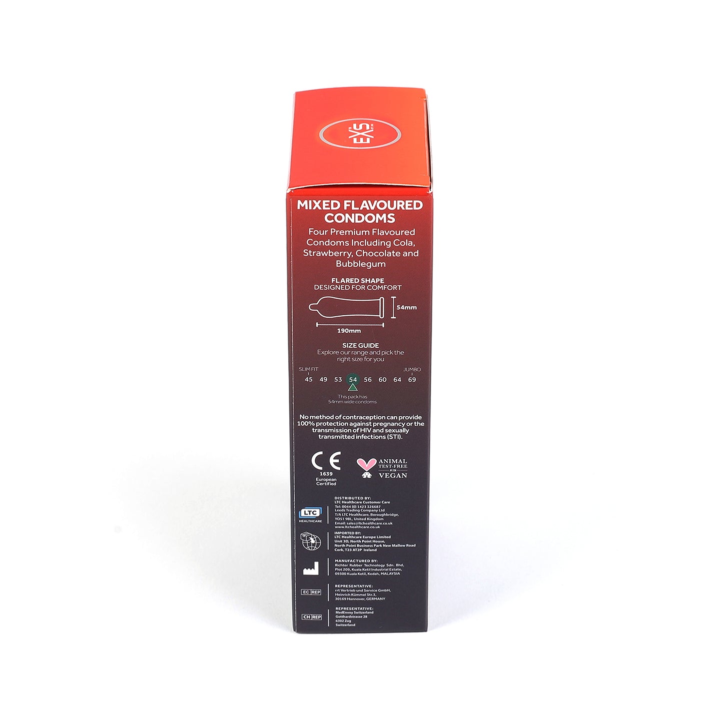 EXS Mixed Flavoured Condoms