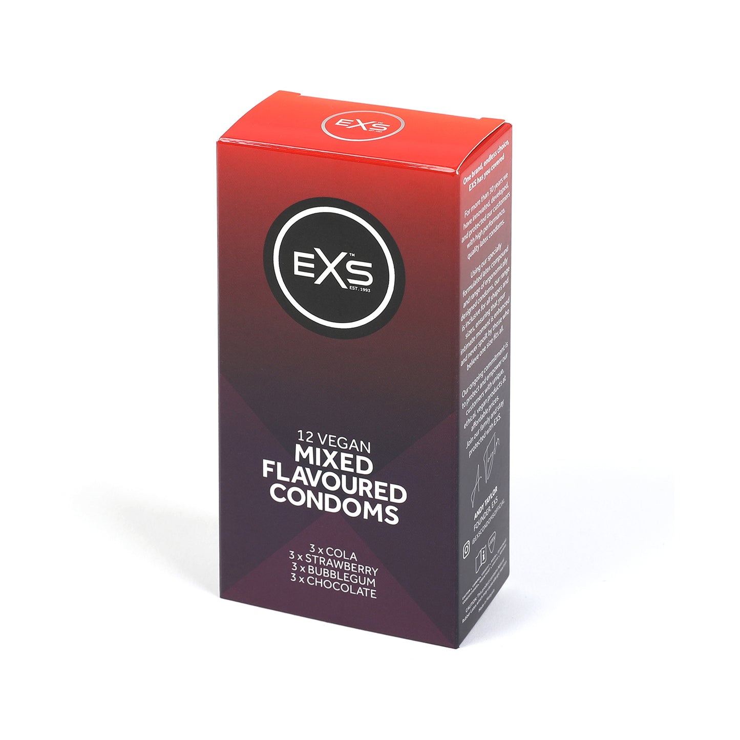 EXS Mixed Flavoured Condoms