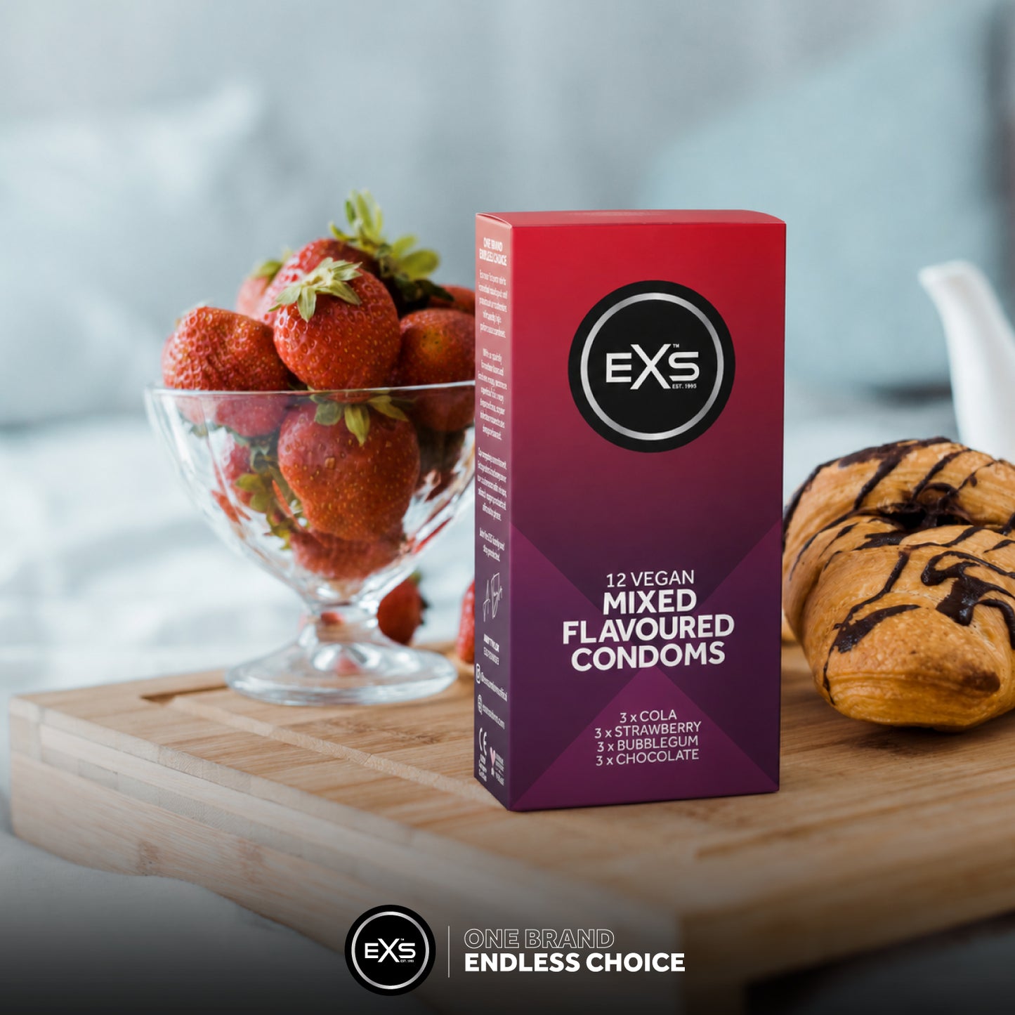 EXS Mixed Flavoured Condoms