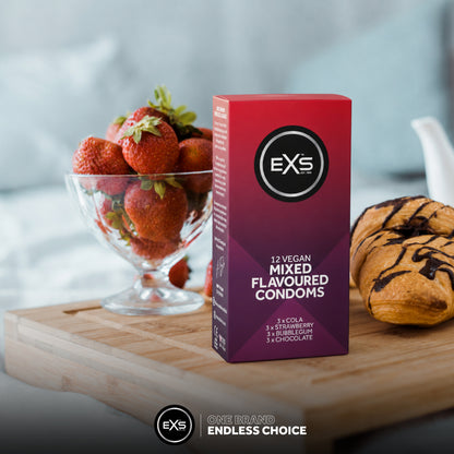 EXS Mixed Flavoured Condoms