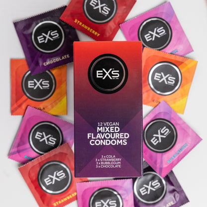EXS Mixed Flavoured Condoms