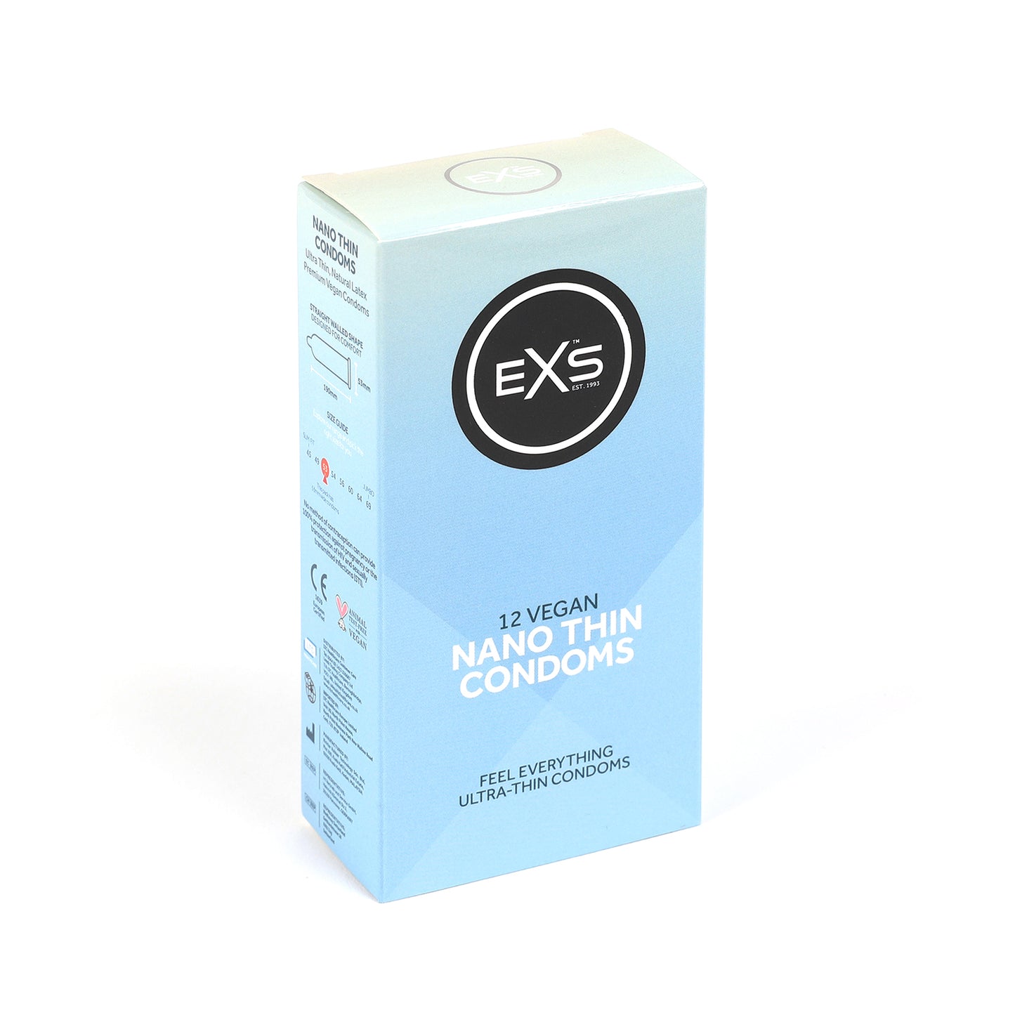 EXS Nano Thin 53mm Condoms