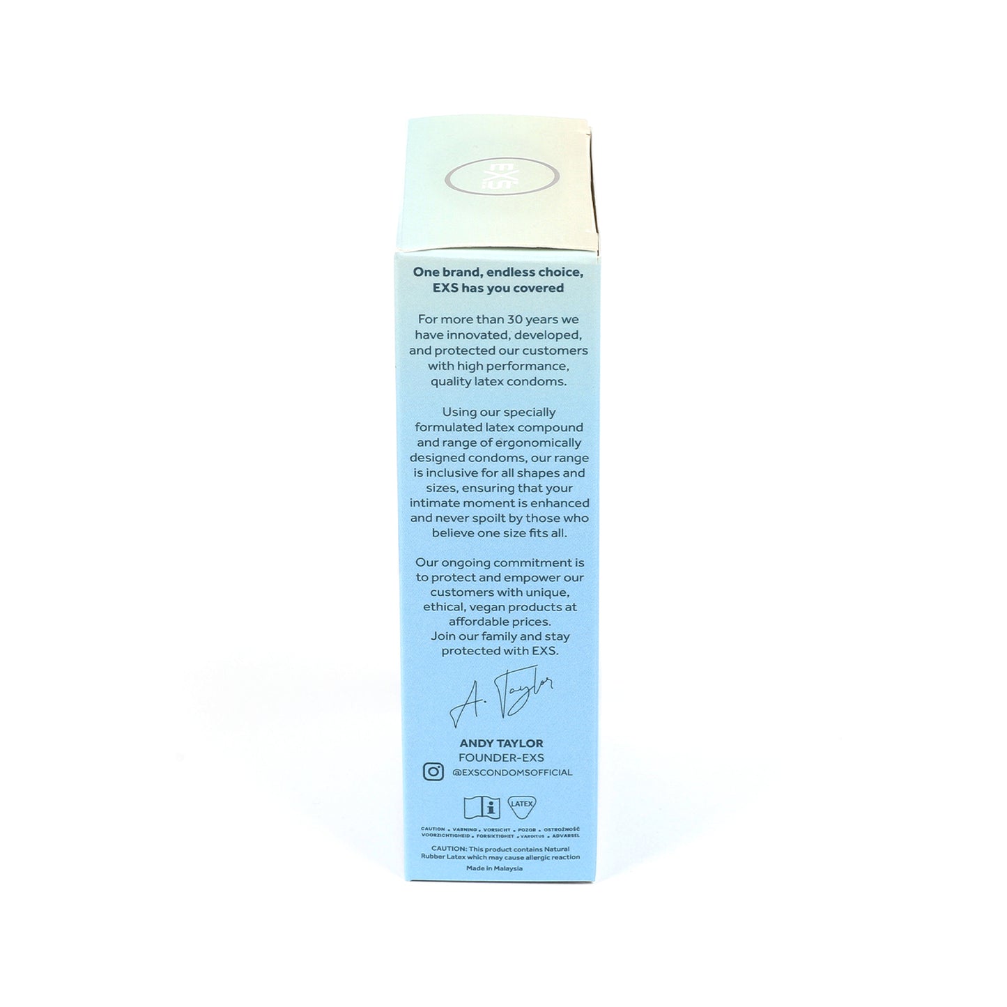 EXS Nano Thin 53mm Condoms