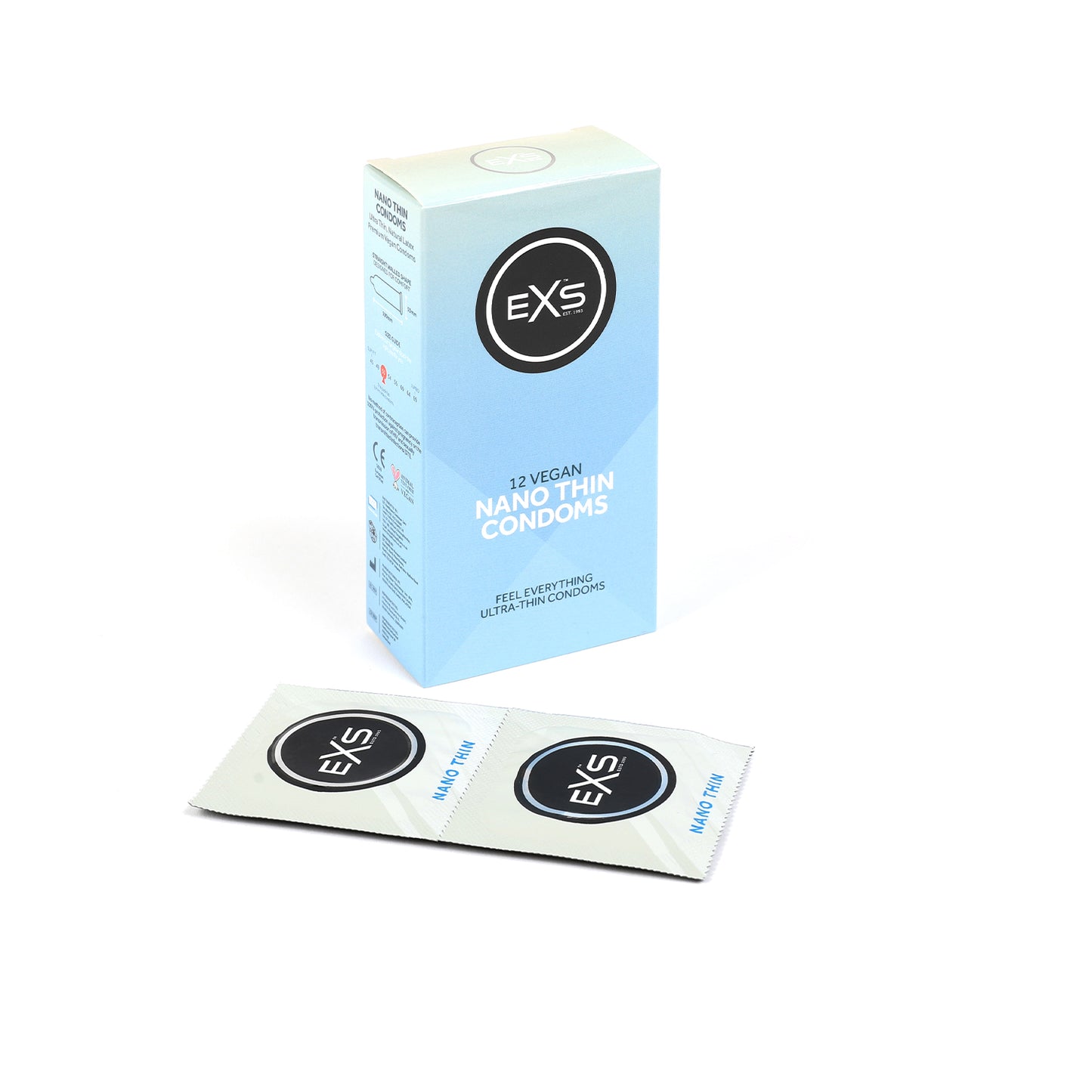EXS Nano Thin 53mm Condoms