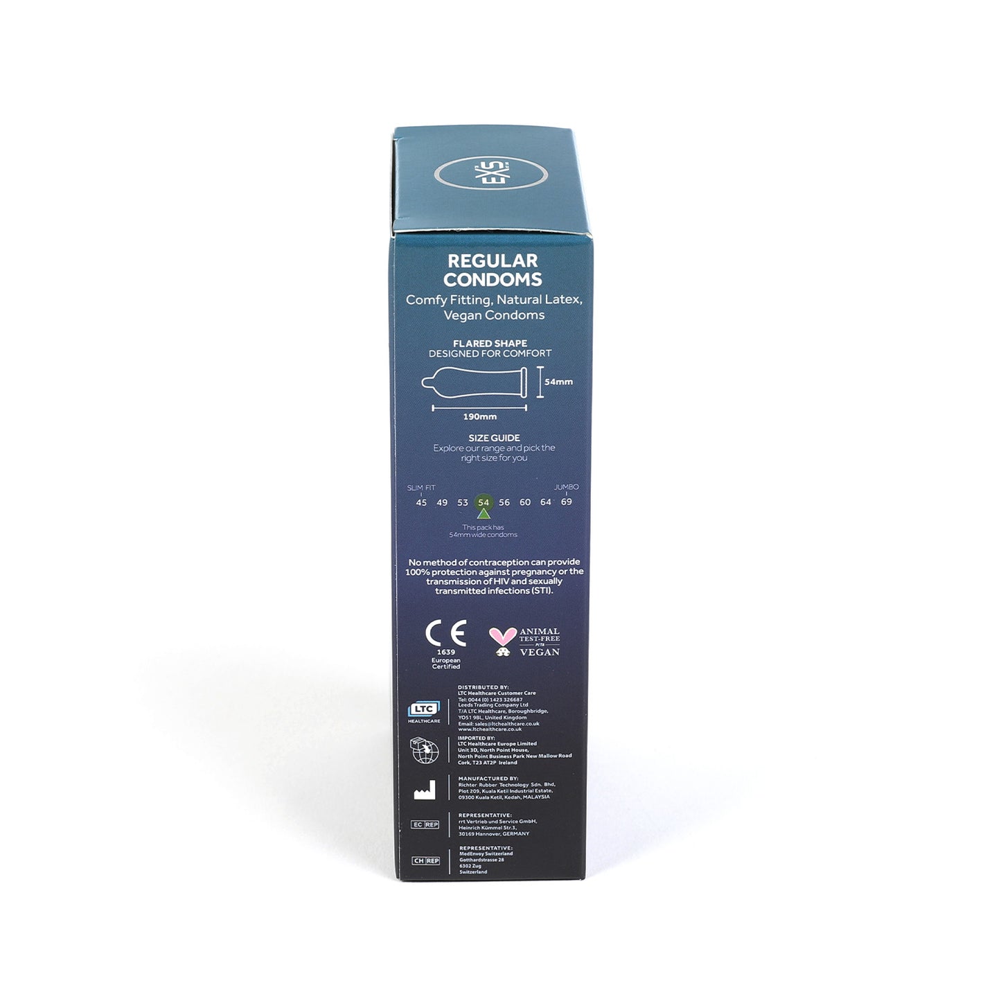 EXS Regular 54mm Condoms