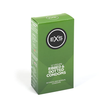 EXS Ribbed Dotted and Flared Condoms