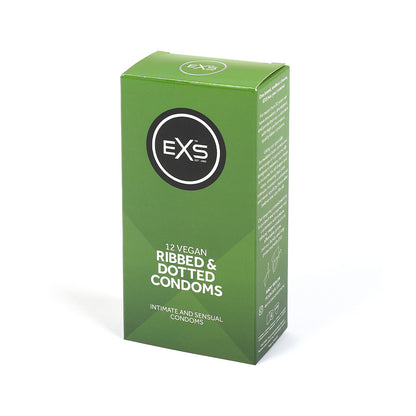 EXS Ribbed Dotted and Flared Condoms