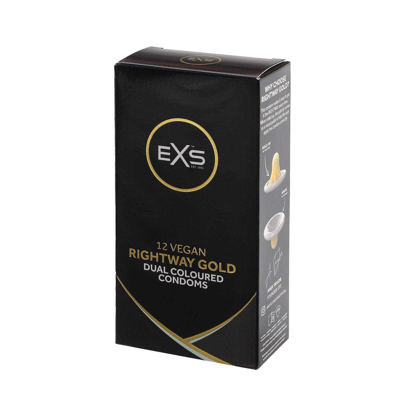 EXS Rightway Gold Condoms