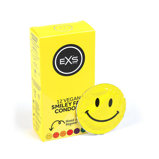 EXS Circular Smiley Face Condoms