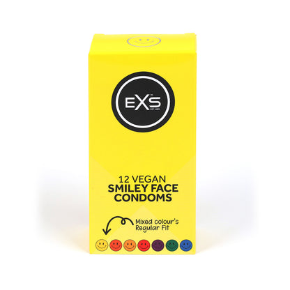 EXS Circular Smiley Face Condoms