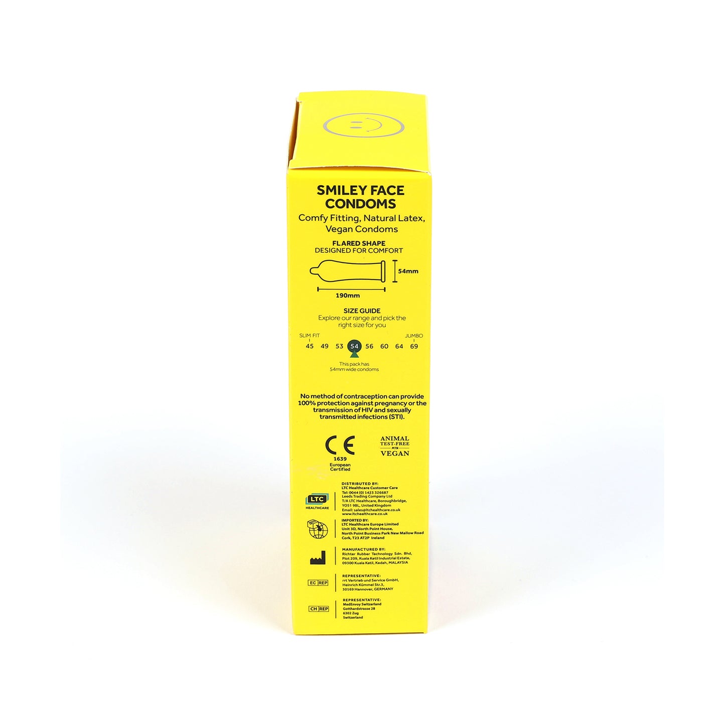 EXS Circular Smiley Face Condoms
