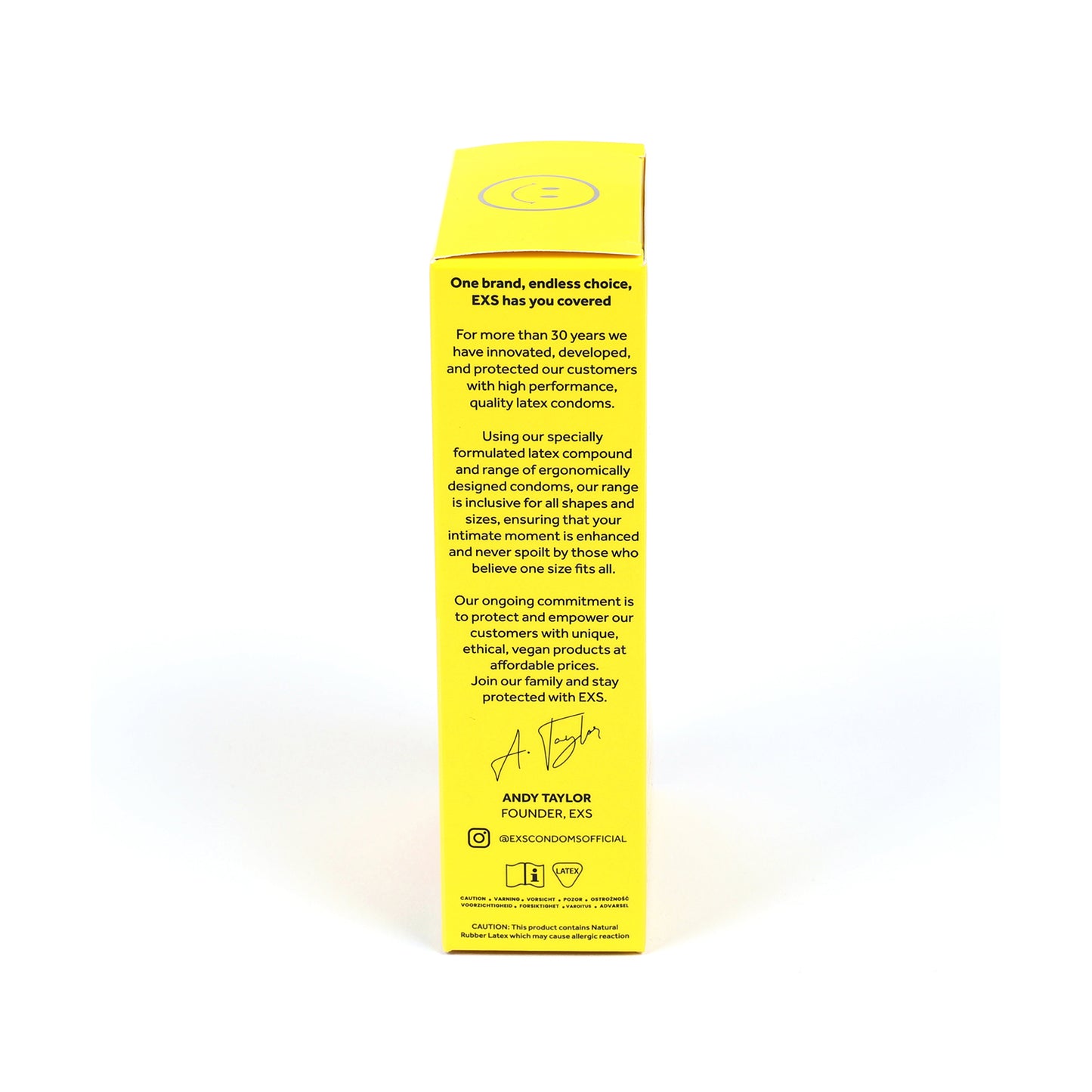 EXS Circular Smiley Face Condoms