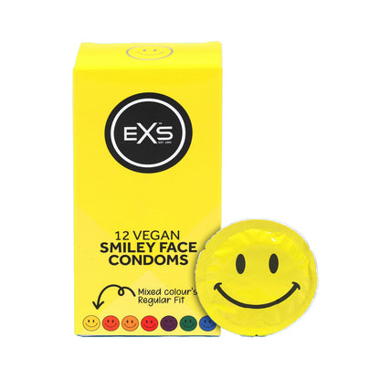 EXS Circular Smiley Face Condoms