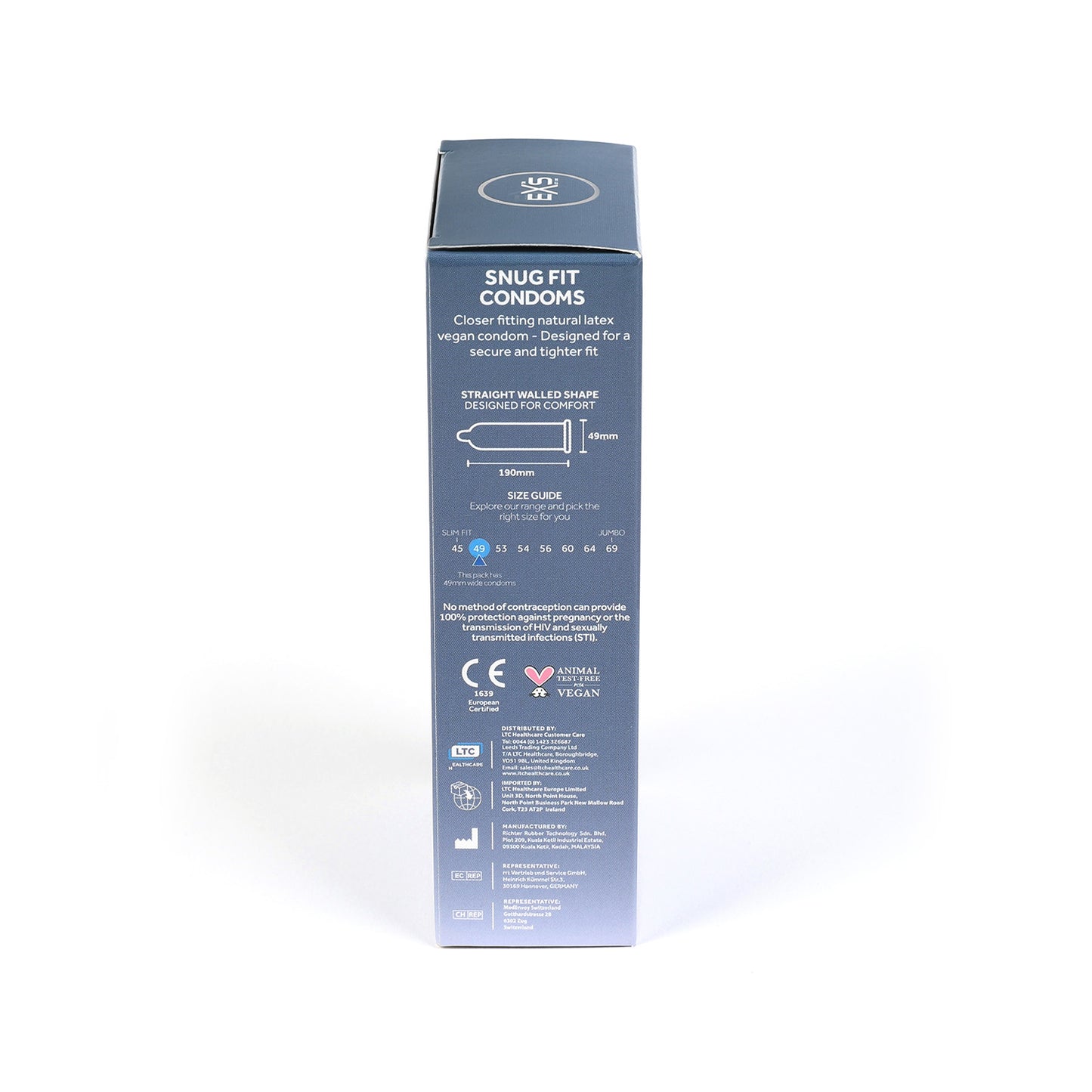 EXS Snug Fit 49mm Condoms