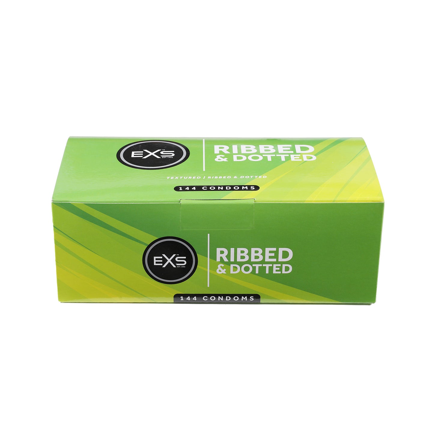 EXS Ribbed Dotted and Flared Condoms