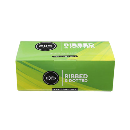 EXS Ribbed Dotted and Flared Condoms