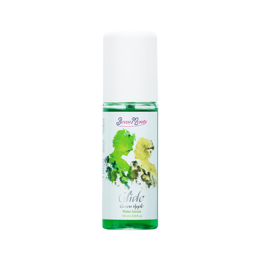 BeauMents Glide Water Based Lubricant Bottle Green Apple Flavour