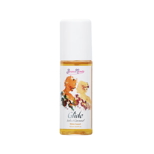 BeauMents Glide Water Based Lubricant Bottle Salted Caramel Flavour