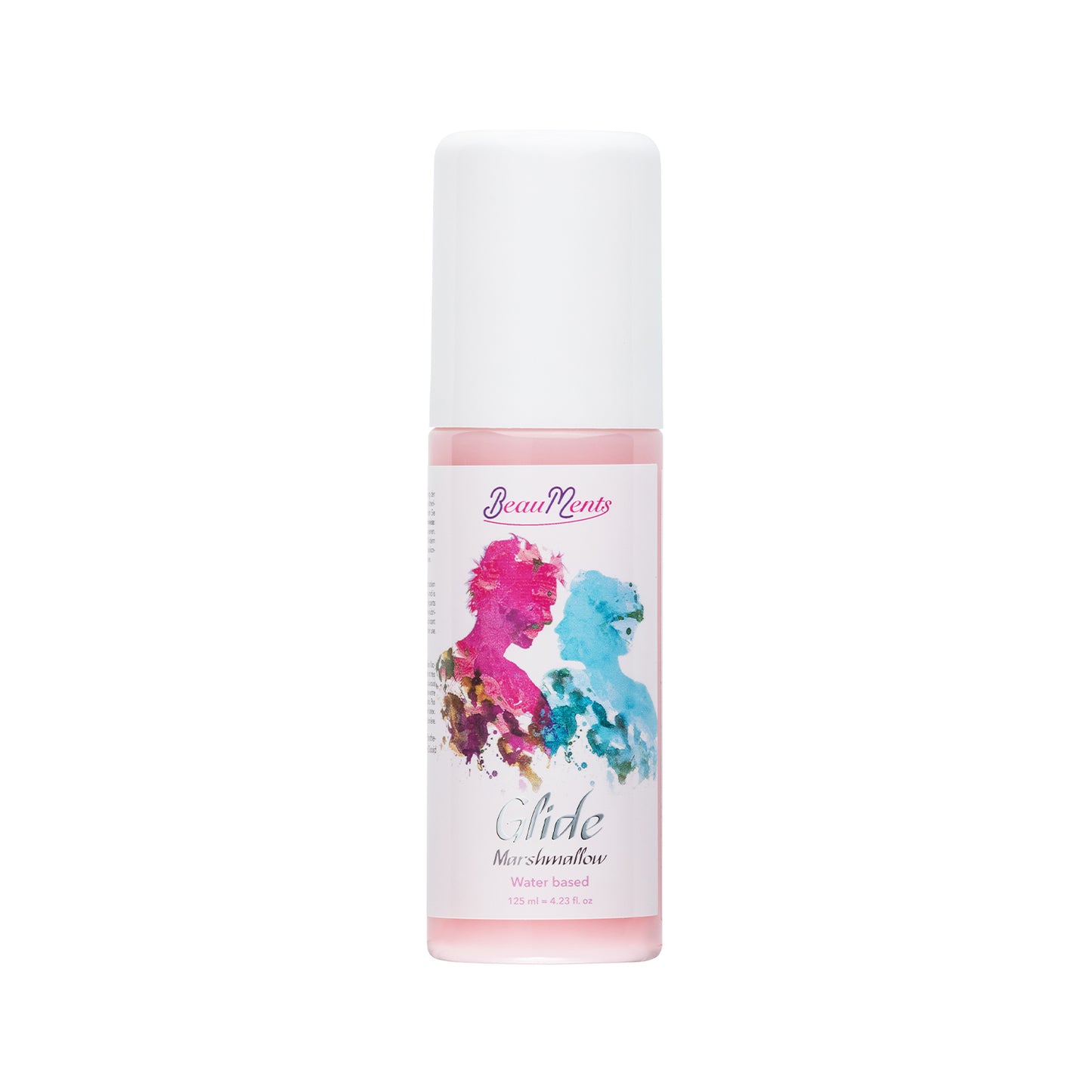 BeauMents Glide Water Based Lubricant Bottle Marsmallow Flavour