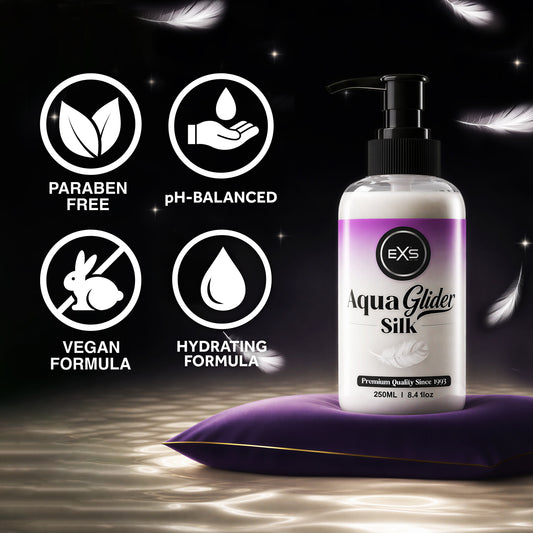 EXS AquaGlider Silk Lubricant Bottle