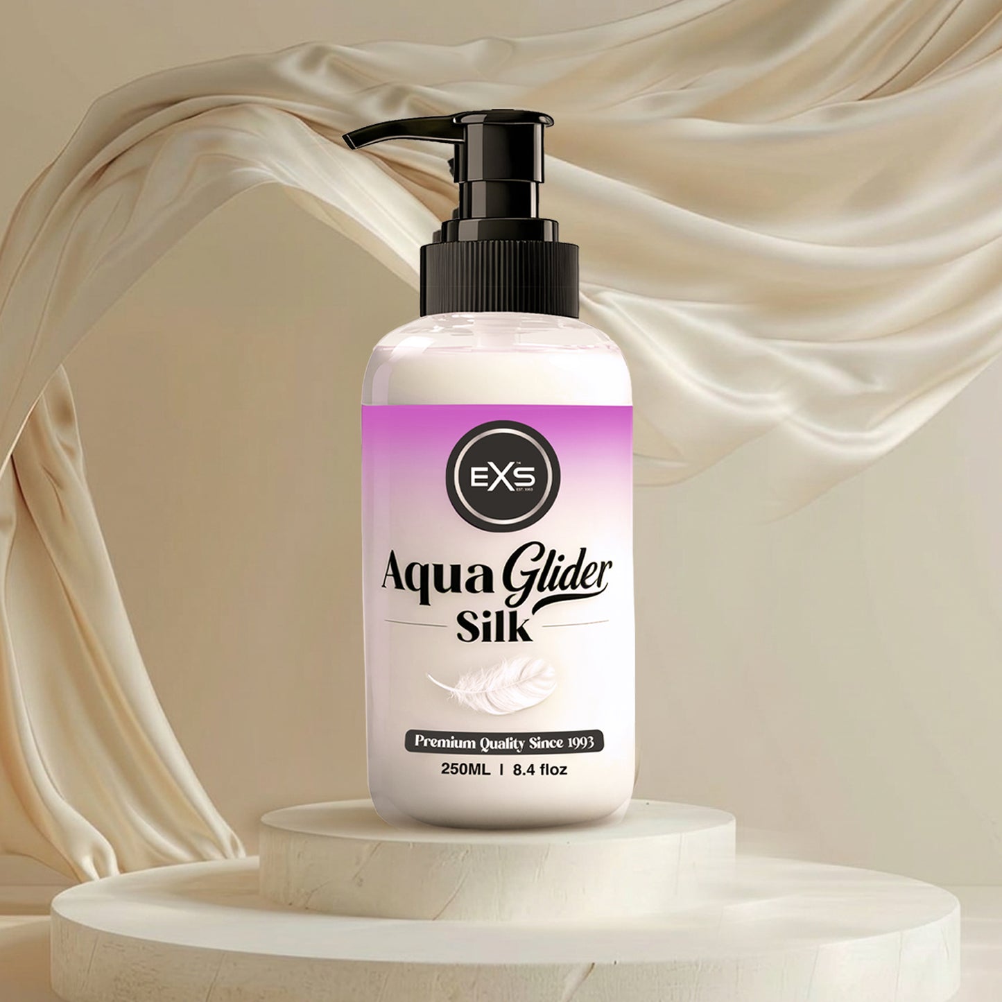 EXS AquaGlider Silk Lubricant Bottle