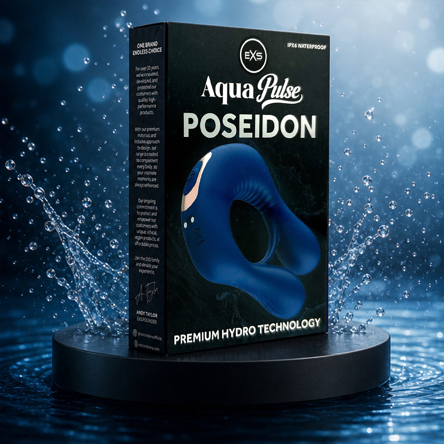 EXS AquaPulse Poseidon Vibrating Ring