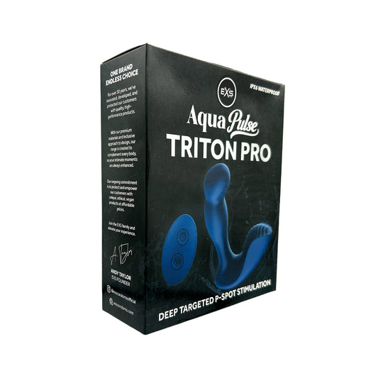 EXS AquaPulse Triton Pro Prostate Massager with Remote