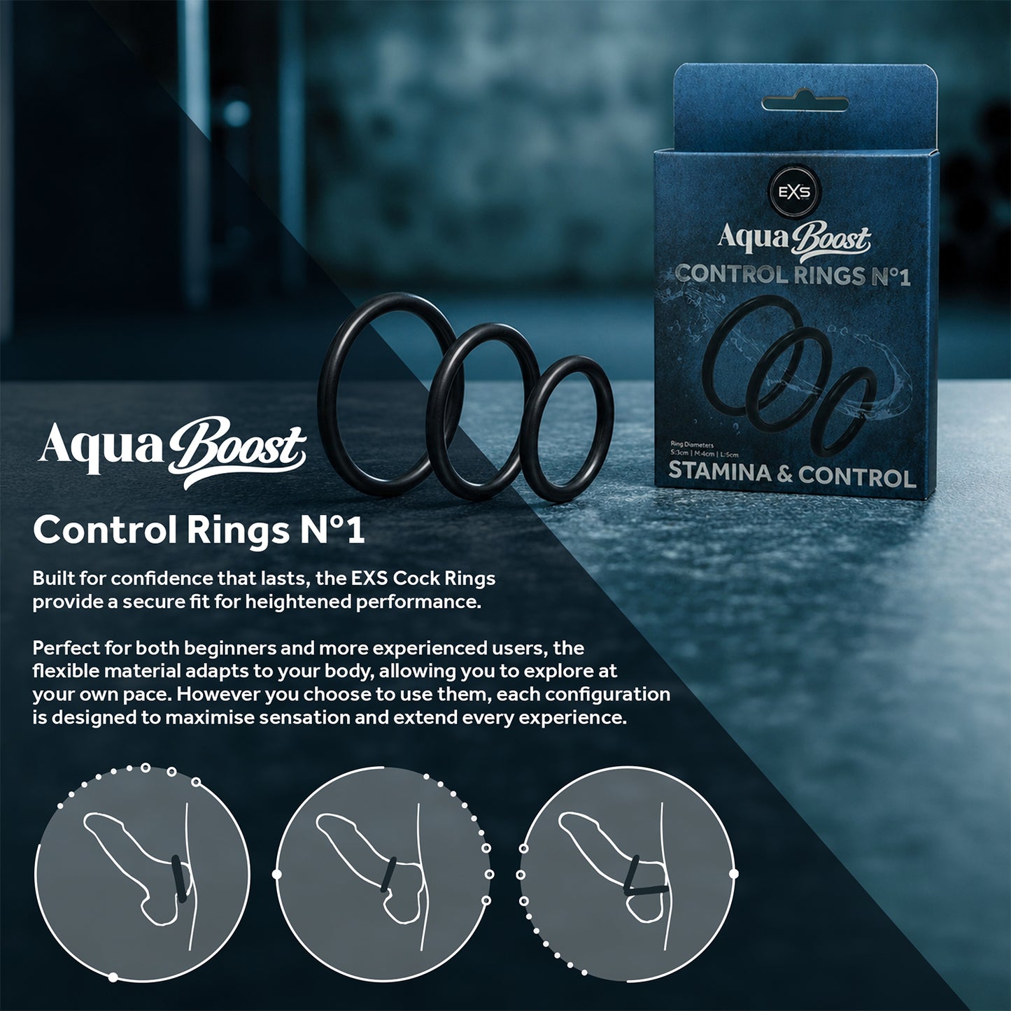 EXS AquaBoost Control Rings No. 1