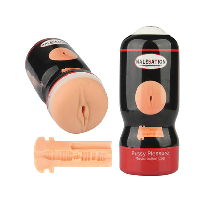 MALESATION Masturbation Cup Pussy Pleasure