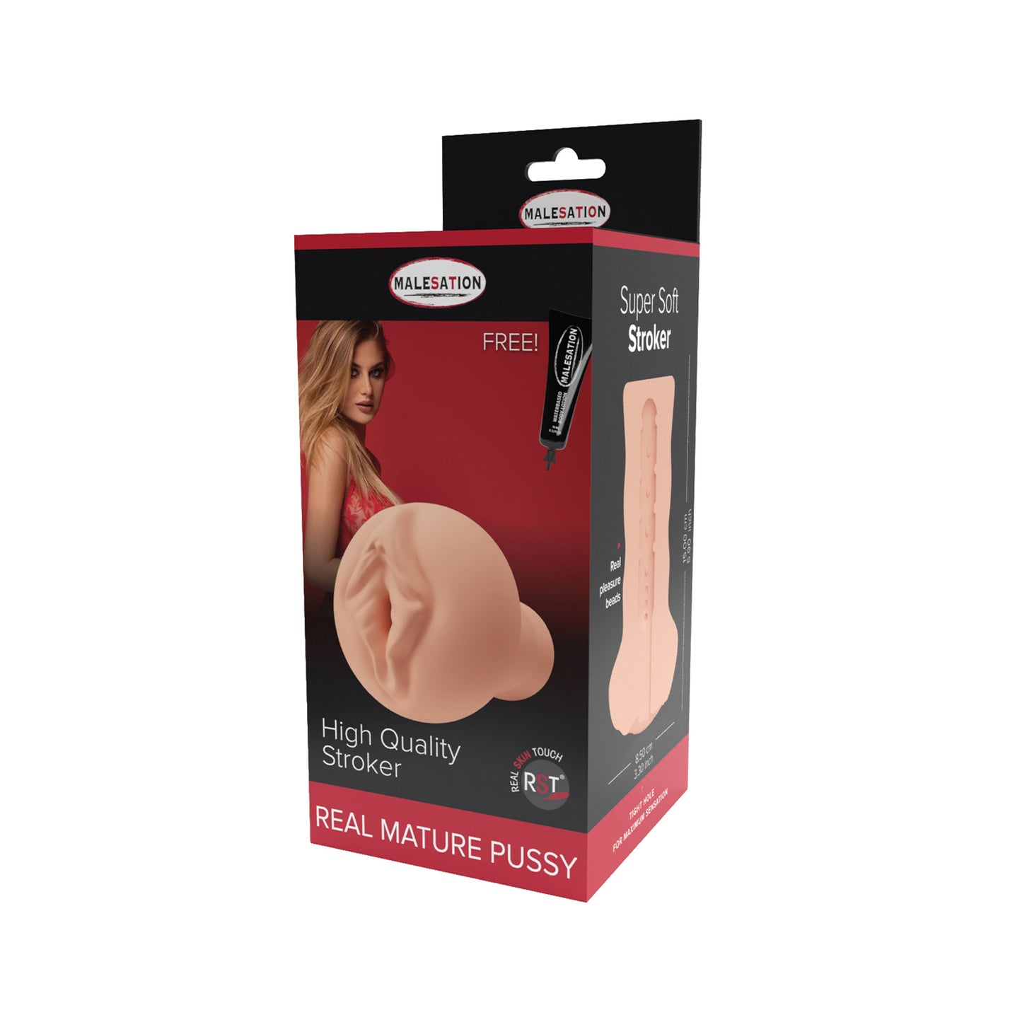 MALESATION Masturbator Real Mature Pussy Stroker