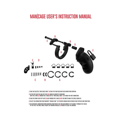 Mancage Model 20 Chastity Cock Cage 3.5" / 9 cm