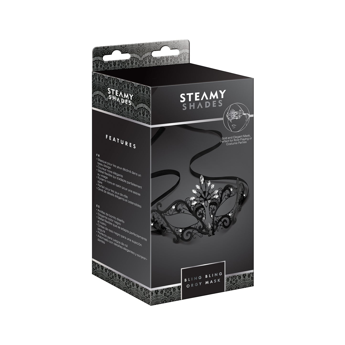 Steamy Shades Bling Bling Orgi Mask