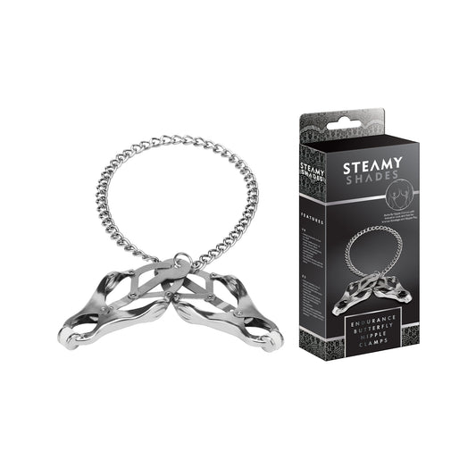 Steamy Shades Endurance Butterfly Nipple Clamps