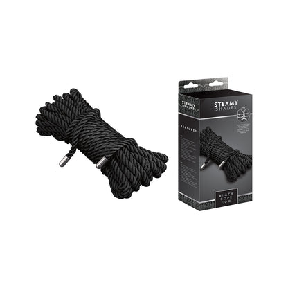 Steamy Shades Black Rope 10m