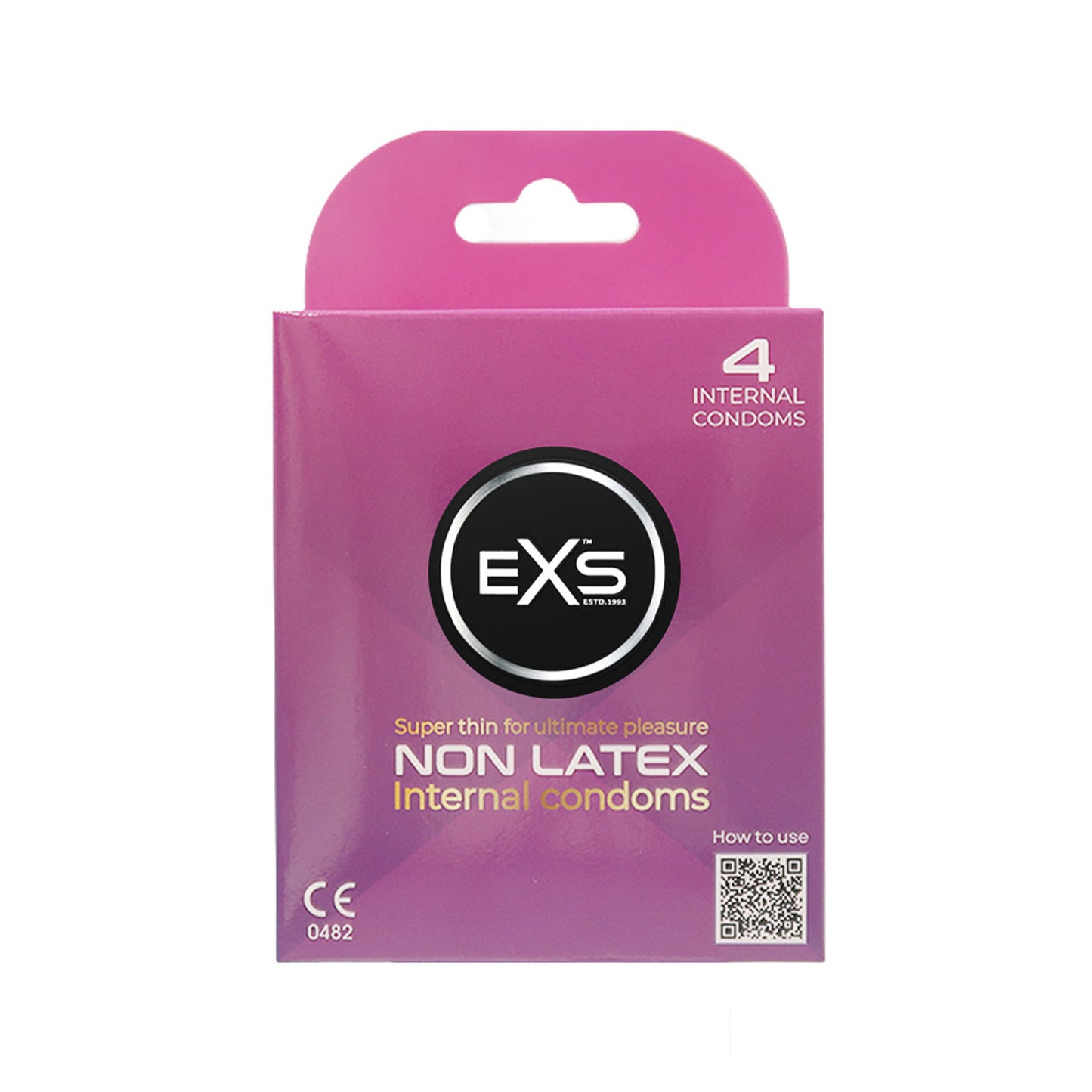 EXS Non-Latex Internal Lace Loop Condoms