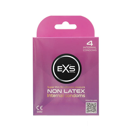 EXS Non-Latex Internal Lace Loop Condoms