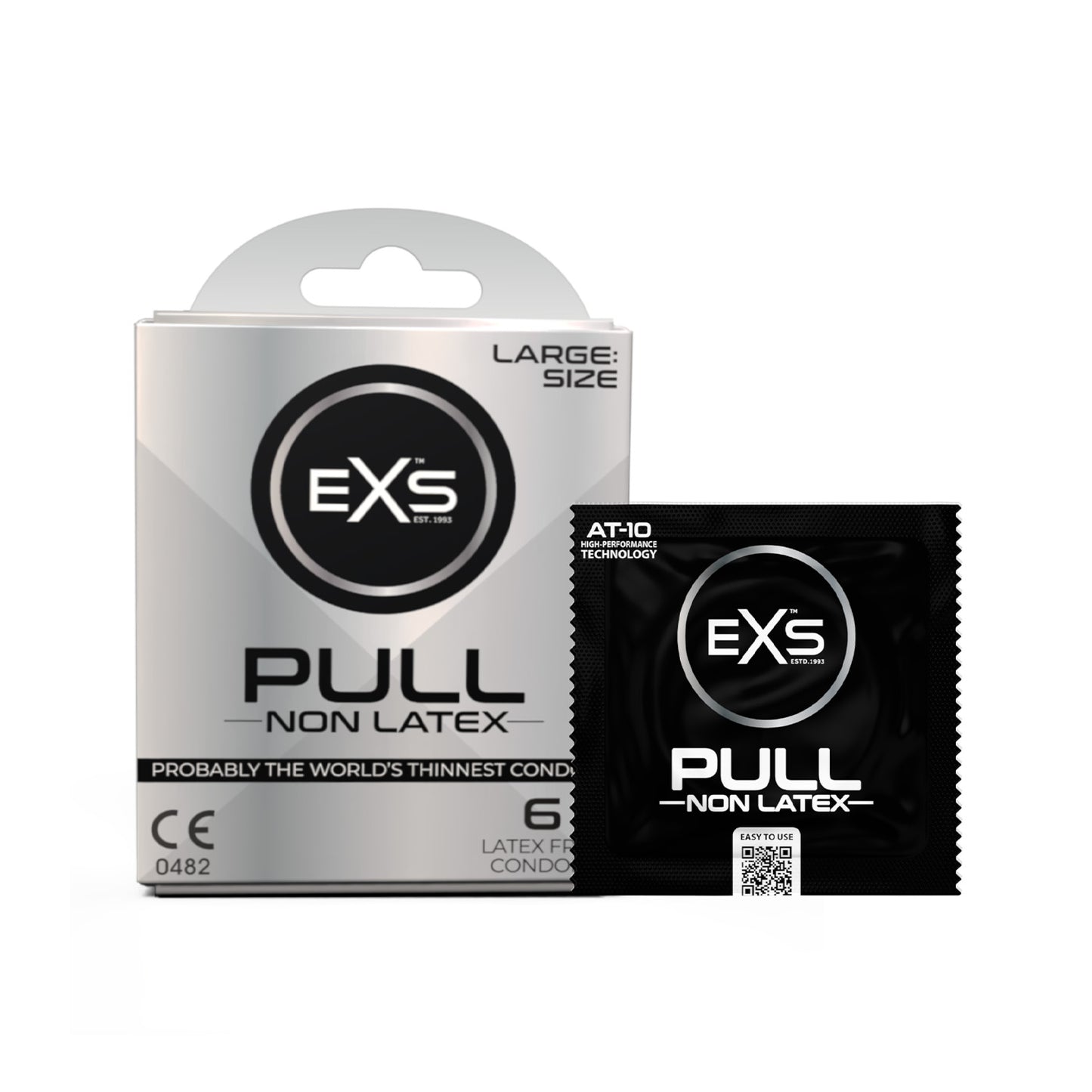 EXS Pull Large Non-Latex Condoms