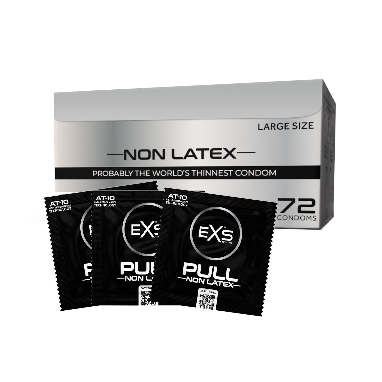 EXS Pull Large Non-Latex Condoms