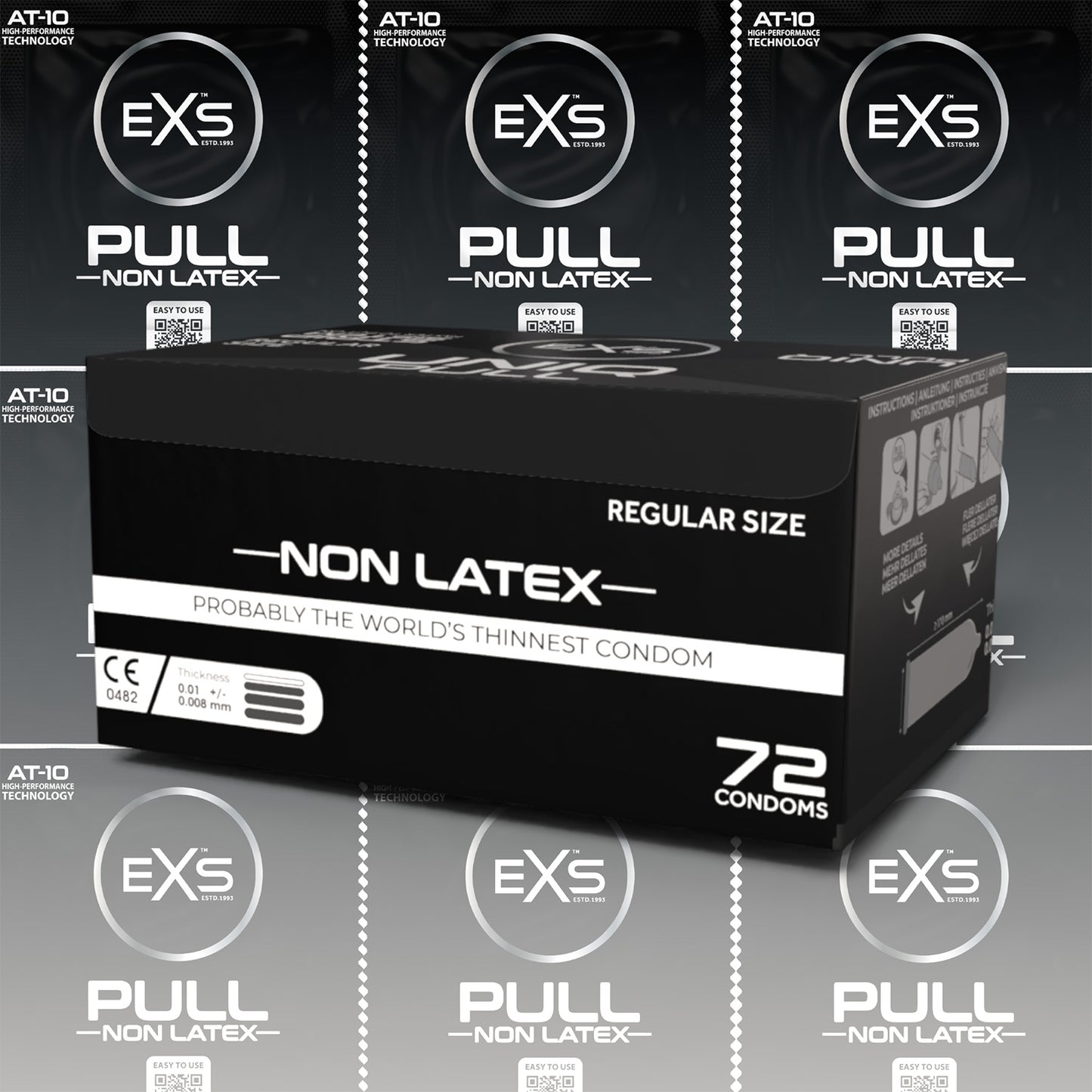 EXS Pull Non-Latex Condoms