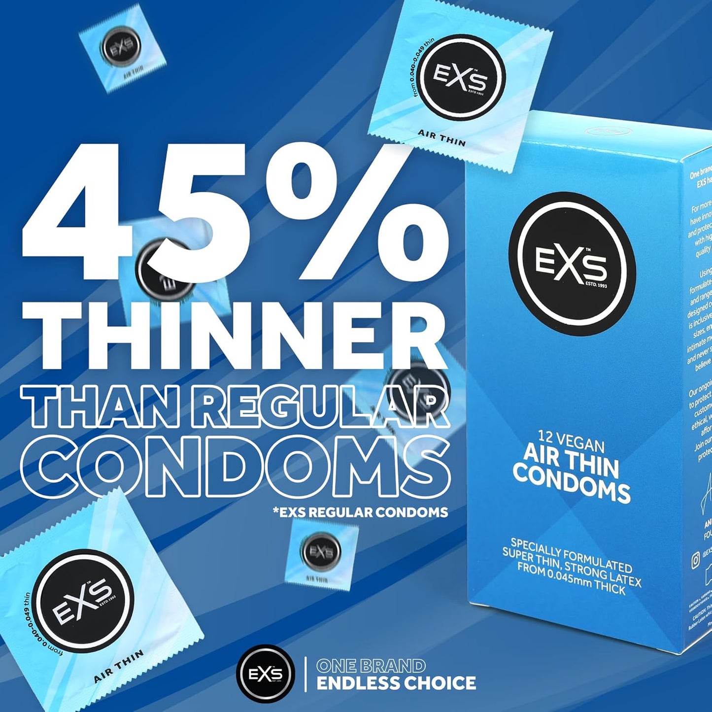 EXS Air Thin 56mm Condoms