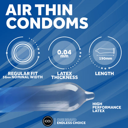 EXS Air Thin 56mm Condoms