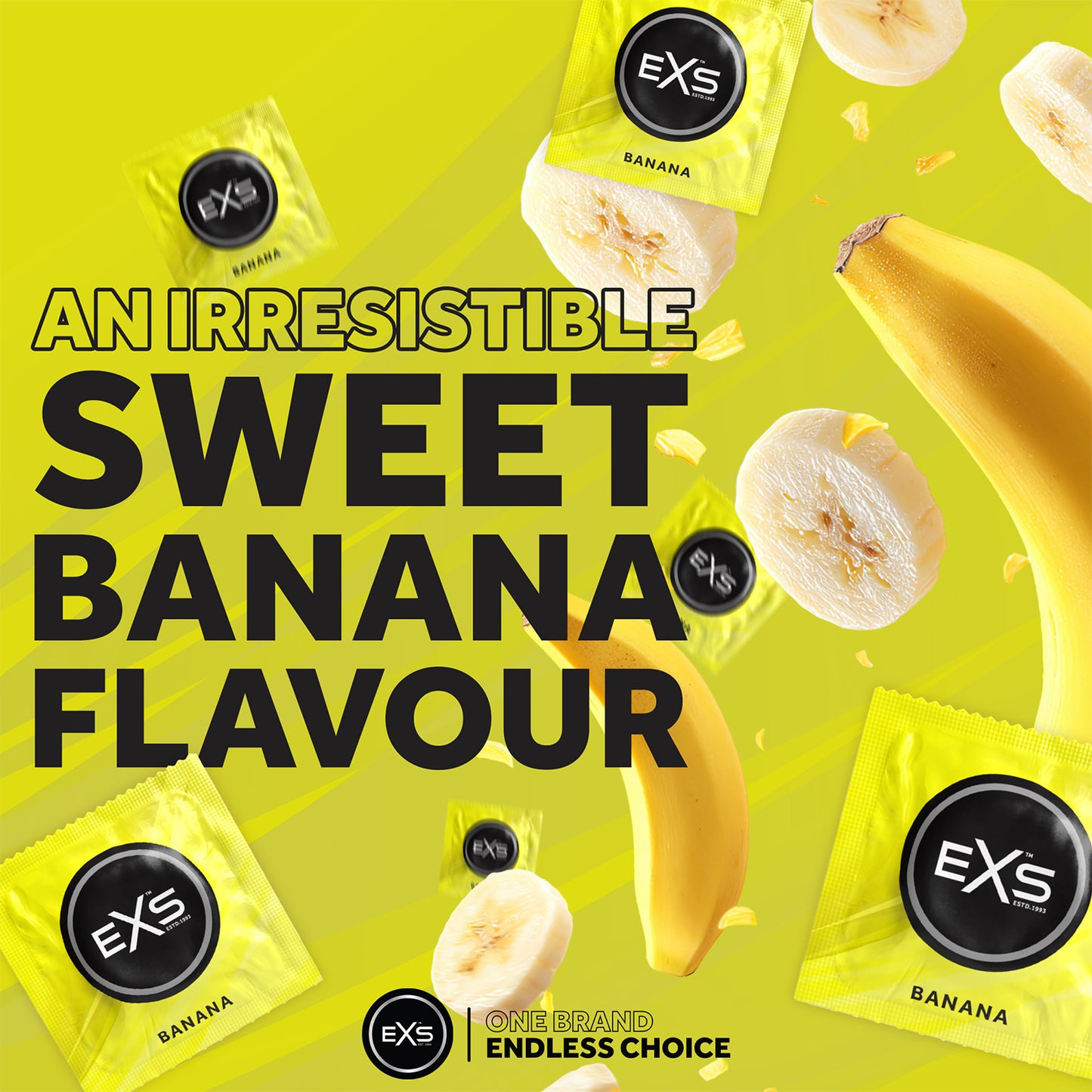 EXS Banana Flavoured Condoms