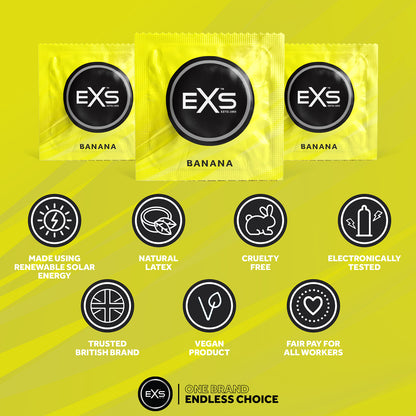EXS Banana Flavoured Condoms
